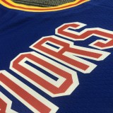 NBA Men Golden State Warriors Retro Blue #3 POOLE Jersey High Quality Name and Number Print