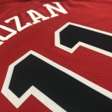 NBA Men 75th Anniversary Chicago Bulls Red #11 DEROZAN Jersey High Quality Name and Number Print