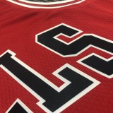 NBA Men 75th Anniversary Chicago Bulls Red #11 DEROZAN Jersey High Quality Name and Number Print