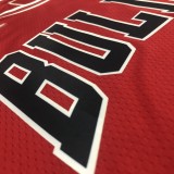 NBA Men 75th Anniversary Chicago Bulls Red #1 ROSE Jersey High Quality Name and Number Print