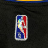 NBA Men 75th Anniversary Season 2022 Golden State Warriors Black #3 POOLE Jersey High Quality Name and Number Print