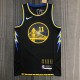 NBA Men 75th Anniversary Season 2022 Golden State Warriors Black #11 THOMPSON Jersey High Quality Name and Number Print