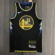 NBA Men 75th Anniversary Season 2022 Golden State Warriors Black #11 THOMPSON Jersey High Quality Name and Number Print