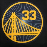NBA Men 75th Anniversary Season 2022 Golden State Warriors Black #33 WISEMAN Jersey High Quality Name and Number Print