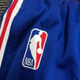 NBA Golden State Warriors Retro Blue Pant High Quality Name and Number Print