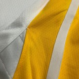 NBA Men 75th Anniversary Golden State Warriors White V-neck #3 POOLE Jersey High Quality Name and Number Print