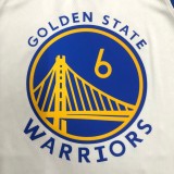 NBA Men 75th Anniversary Golden State Warriors White V-neck #6 YOUNG Jersey High Quality Name and Number Print