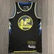 NBA Men 75th Anniversary Season 2022 Golden State Warriors Black #22 WIGGINS Jersey High Quality Name and Number Print