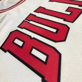NBA Men 75th Anniversary Chicago Bulls White #1 ROSE Jersey High Quality Name and Number Print