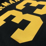 NBA Men 75th Anniversary Season 2022 Golden State Warriors Black #33 WISEMAN Jersey High Quality Name and Number Print