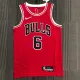 NBA Men 75th Anniversary Chicago Bulls Red #6 CARUSO Jersey High Quality Name and Number Print