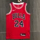NBA Men 75th Anniversary Chicago Bulls Red #24 MARKKANEN Jersey High Quality Name and Number Print
