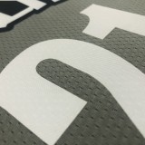 NBA Men Brooklyn Nets Grey with Jordan Logo #21 ALDRIDGE Jersey High Quality Name and Number Print