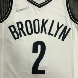 NBA Men 75th Anniversary Brooklyn Nets White #2 GRIFFIN Jersey High Quality Name and Number Print