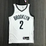 NBA Men 75th Anniversary Brooklyn Nets White #2 GRIFFIN Jersey High Quality Name and Number Print