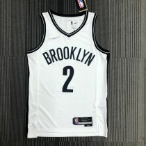 NBA Men 75th Anniversary Brooklyn Nets White #2 GRIFFIN Jersey High Quality Name and Number Print