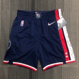 NBA Season 2022 75th Anniversary Brooklyn Nets Black Pant High Quality Name and Number Print