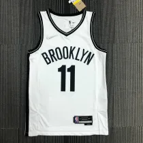 NBA Men 75th Anniversary Brooklyn Nets White #11 IRVING Jersey High Quality Name and Number Print