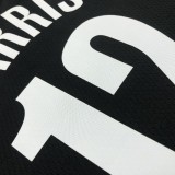 NBA Men 75th Anniversary Brooklyn Nets Black #12 HARRIS Jersey High Quality Name and Number Print