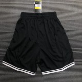NBA Men 75th Anniversary Brooklyn Nets Black Pant High Quality Name and Number Print