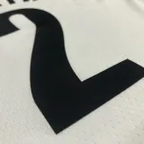 NBA Men 75th Anniversary Brooklyn Nets White #2 GRIFFIN Jersey High Quality Name and Number Print
