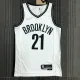 NBA Men 75th Anniversary Brooklyn Nets White #21 ALDRIDGE Jersey High Quality Name and Number Print