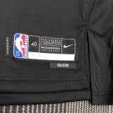 NBA Men 75th Anniversary Brooklyn Nets Black #12 HARRIS Jersey High Quality Name and Number Print