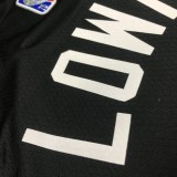 NBA Men 75th Anniversary Season 2022 Miami Heat Black #7 LOWRY Jersey High Quality Name and Number Print