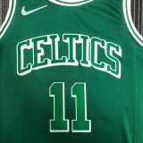 NBA Season 2022 Boston Celtics Green #11 IRVING Jersey High Quality Name and Number Print