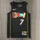 NBA Men 75th Anniversary Season 2022 Miami Heat Black #7 LOWRY Jersey High Quality Name and Number Print