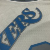 NBA Season 2021 Los Angeles Lakers White Retro #0 WESTBROOK Round Neck Jersey High Quality Name and Number Print