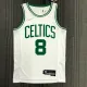 NBA 75th Anniversary Boston Celtics White #8 WALKER Jersey High Quality Name and Number Print