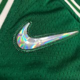 NBA 75th Anniversary Boston Celtics Green #0 TATUM Jersey High Quality Name and Number Print