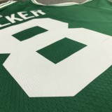 NBA 75th Anniversary Boston Celtics Green #8 WALKER Jersey High Quality Name and Number Print