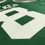 NBA 75th Anniversary Boston Celtics Green #8 WALKER Jersey High Quality Name and Number Print