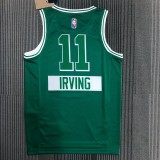 NBA Season 2022 Boston Celtics Green #11 IRVING Jersey High Quality Name and Number Print