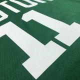 NBA 75th Anniversary Boston Celtics Green #11 IRVING Jersey High Quality Name and Number Print