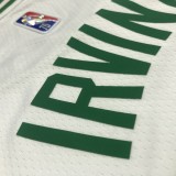 NBA 75th Anniversary Boston Celtics White #11 IRVING Jersey High Quality Name and Number Print