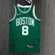 NBA 75th Anniversary Boston Celtics Green #8 WALKER Jersey High Quality Name and Number Print