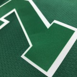NBA Season 2022 Boston Celtics Green #7 BROWN Jersey High Quality Name and Number Print
