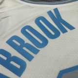 NBA Season 2021 Los Angeles Lakers White Retro #0 WESTBROOK Round Neck Jersey High Quality Name and Number Print