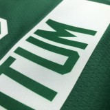 NBA Season 2022 Boston Celtics Green #0 TATUM Jersey High Quality Name and Number Print