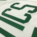 NBA 75th Anniversary Boston Celtics White #7 BROWN Jersey High Quality Name and Number Print