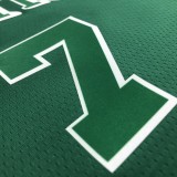 NBA Season 2022 Boston Celtics Green #7 BROWN Jersey High Quality Name and Number Print