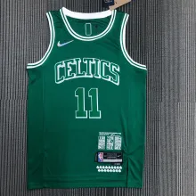 NBA Season 2022 Boston Celtics Green #11 IRVING Jersey High Quality Name and Number Print