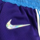 NBA Season 2022 75th Anniversary Los Angeles Lakers Purple Pant High Quality Name and Number Print