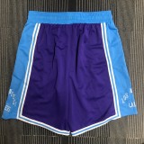 NBA Season 2022 75th Anniversary Los Angeles Lakers Purple Pant High Quality Name and Number Print