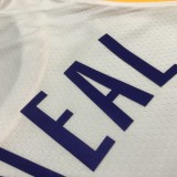 NBA 75th Anniversary Los Angeles Lakers White Round Neck #34 O'NEAL Jersey High Quality Name and Number Print