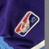 NBA Season 2022 75th Anniversary Los Angeles Lakers Purple Pant High Quality Name and Number Print