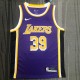NBA Men Los Angeles Lakers Purple #39 HOWARD Round Neck Jersey High Quality Name and Number Print